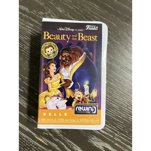 Funko Pop Rewind VHS Beauty & The Beast Belle Figure - Picture 1 of 6